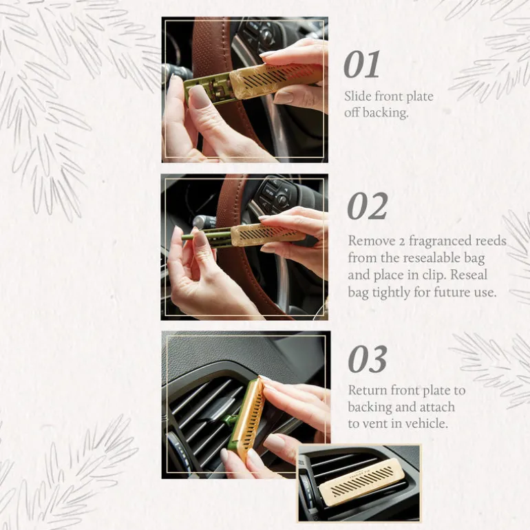 Frasier Fir Car Diffuser Kit