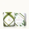 Frasier Fir Frosted Plaid Medium Candle