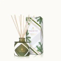 Frasier Fir Frosted Plaid Petite Reed Diffuser