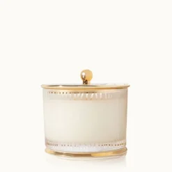 Frasier Fir Gilded Frosted Wood Grain Candle