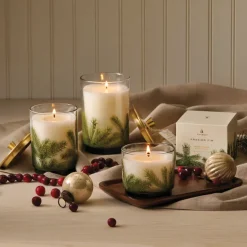 Frasier Fir Heritage Medium Pine Needle Luminary