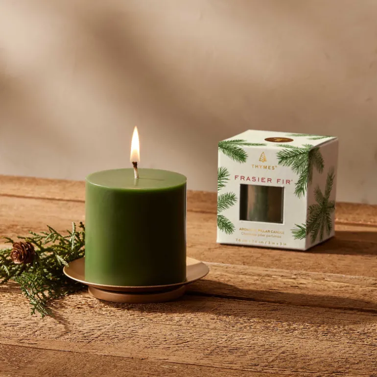 Frasier Fir Pillar Candle, Small