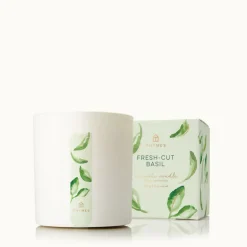 Fresh-Cut Basil Poured Candle