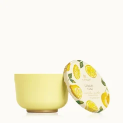 Lemon Leaf Poured Candle Tin