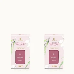 Magnolia Willow Pura Diffuser Refill 2-Pack Bundle