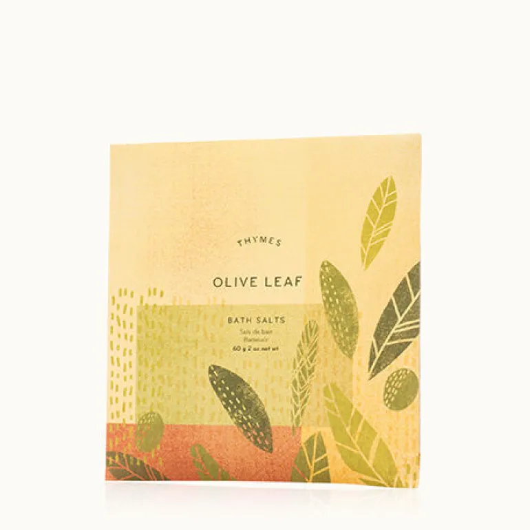 Olive Leaf Bath Salts Envelope
