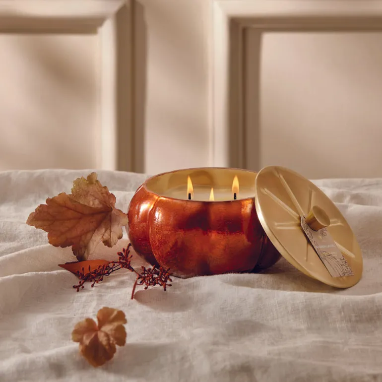 Pumpkin Laurel Statement Large Candle
