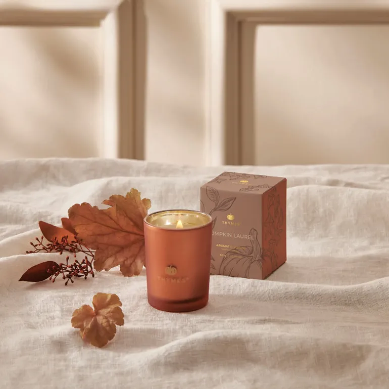 Pumpkin Laurel Votive Candle