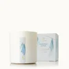 Washed Linen Poured Candle